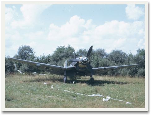 Surrendered Junkers Ju 87 D-5 Stuka at F�rth. (Richard Kill)